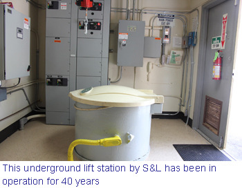 Smith & Loveless underground lift station